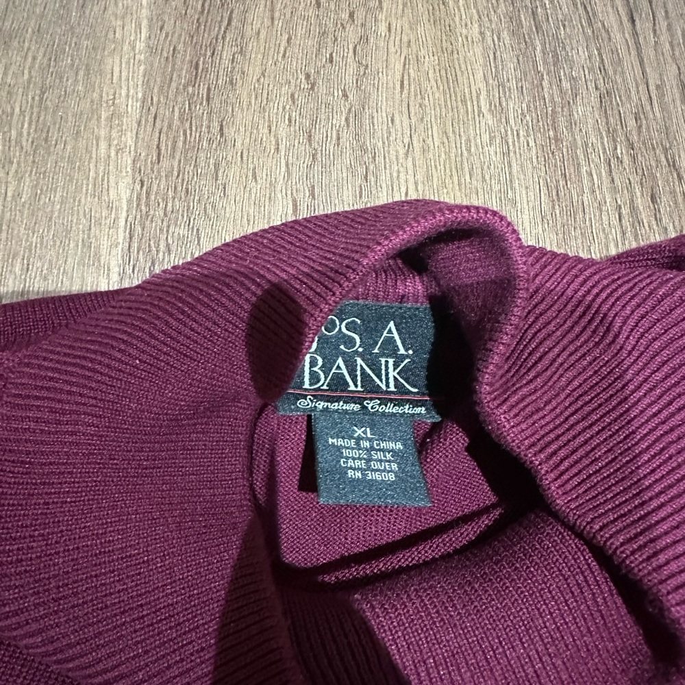 Men’s mock neck sweater